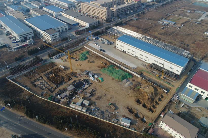 青島安裝建設股份有限公司智能裝備制造基地舉行開工奠基儀式